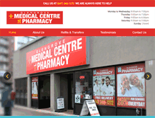 Tablet Screenshot of glengrovepharmacy.com